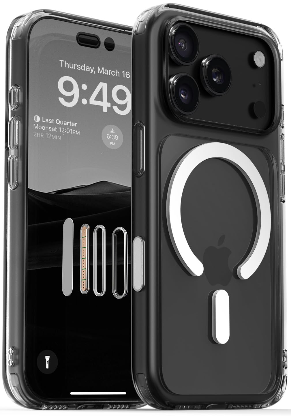 Amazon.co.jp: 【VRS】 iPhone 17 Pro 対応 ケース クリア MagSafe対応